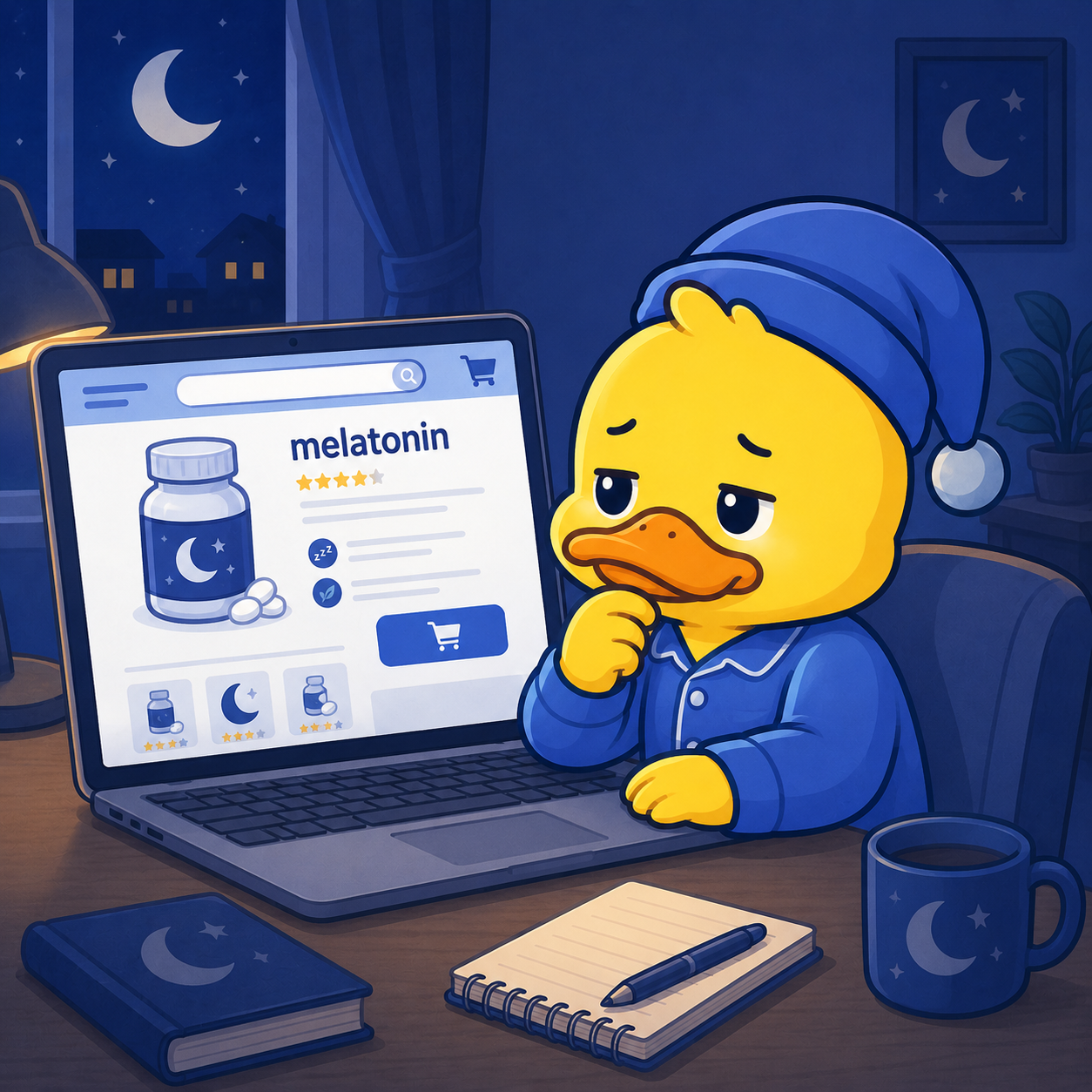 Melatonin købt på nettet – hvad viser forskningen?
