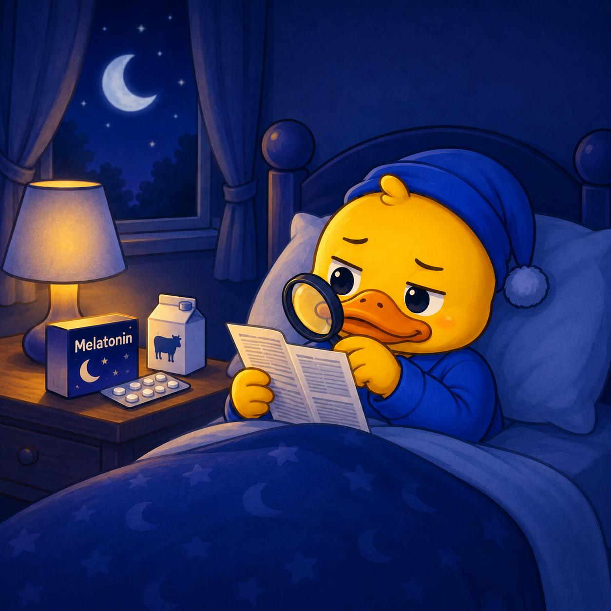 Er der laktose i melatonin?